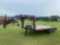 GOOSENECK FLAT BED TRAILER 16 FT WITH 2 FT DOVETAIL HOMEMADE... SELLS WITH A BILL OF SALE ONLY...