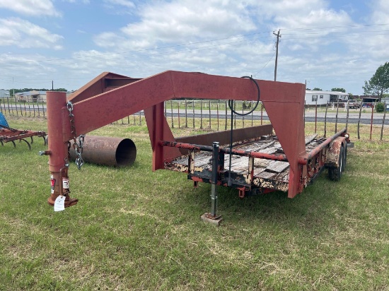 20X7 Gooseneck Utility Trailer SELLS WITH A BILL OF SALE ONLY