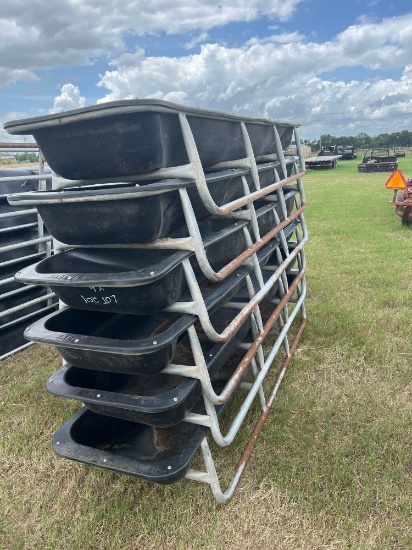 10ft Feed Troughs Lot of 6...