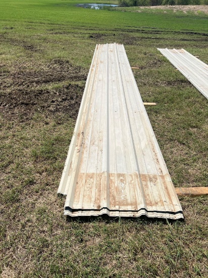 16... ...SHEETS OF 25 FT TIN... COLOR -... LIGHT STONE...