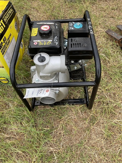 AGT INDUSTRIAL GASOLINE ENGINE WATER PUMP 7 . 5 HP... ELECTRONIC IGNITION... WP -80
