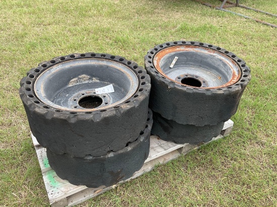 BOBCAT... 33... X 12 - 20... SOLID RUBBER TIRES