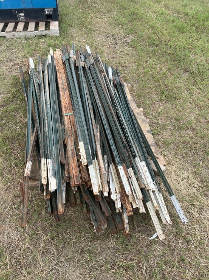 T-Post on a pallet...... Total of 105 T-Post...