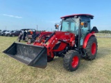 BRANSON 5520 C TRACTOR WITH LOADER... DIESEL... 4 X 4... 224 HOURS... VERY CLEAN UNIT EVERYTHING WOR