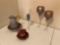 CANDLE HOLDERS AND VASES
