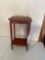 WOODEN END TABLE