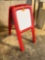 Kids dry erase board/chalk board....