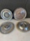 4 misc hubcaps