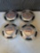 4 GMC hubcaps.