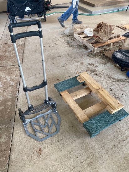 FOLD UP DOLLY AND FURNITURE DOLLY...