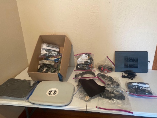 HDMI CABLES, HEADPHONES, LAPTOP COOLING PADS AND MISC