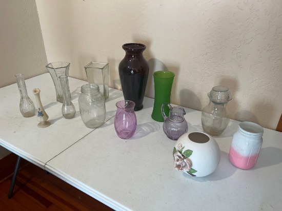 MISC FLOWER VASES