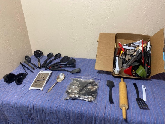 SILVERWARE AND COOKING UTENSILS