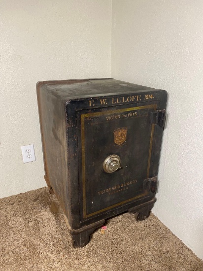 F. W. LULOFF, 1914. VICTOR SAFE AND LOCK COMPANY CINCINNATI, O. VICTOR PATENTS HAVE COMBINATION