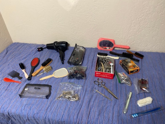 HAIR CLIPS, BLOW DRYER, & CLIPPERS