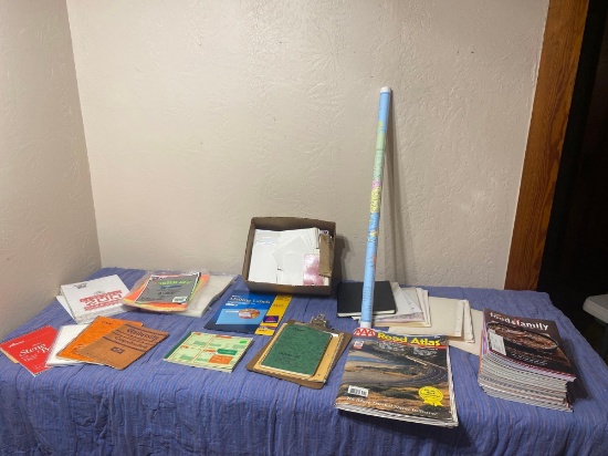 OFFICE SUPPLIES, MAGAZINES, & MAPS