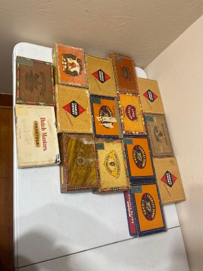 VINTAGE CIGAR BOXES...