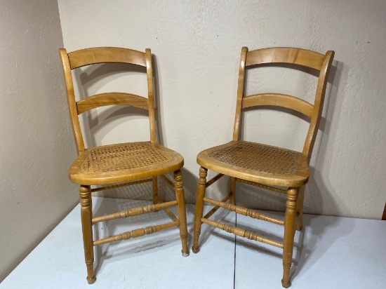 VINTAGE CANE CHAIRS...