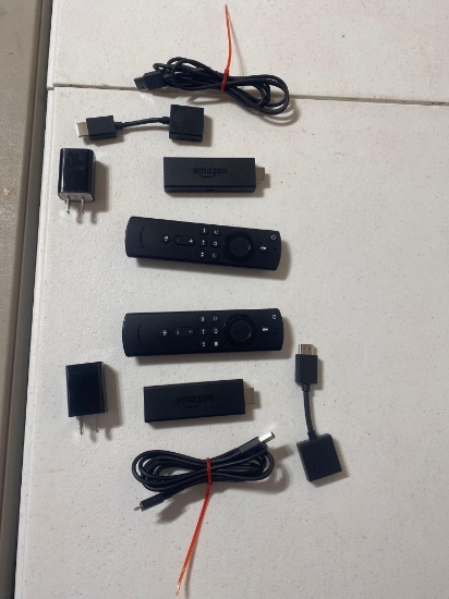 2 AMAZON FIRE STICKS LIKE NEW