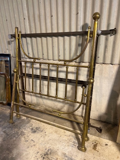 Brass bedset 53"