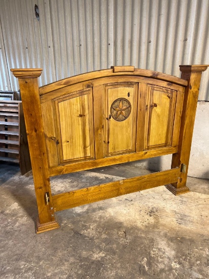 Western Headboard 60", solid wood, heavy duty....