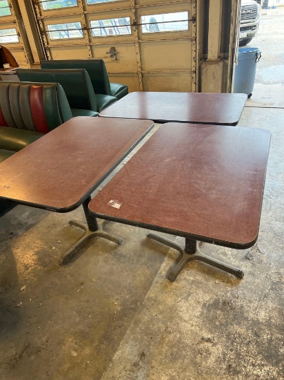 3 Pizza Hut tables 46 x 30, great condition....