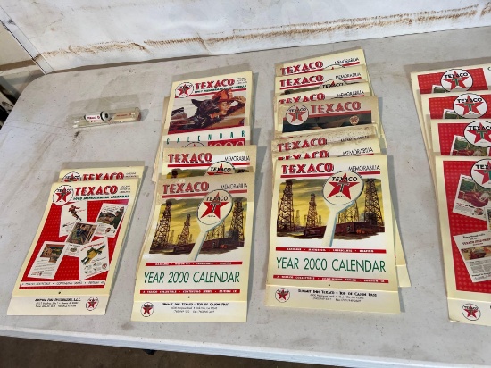 Texaco calenders....