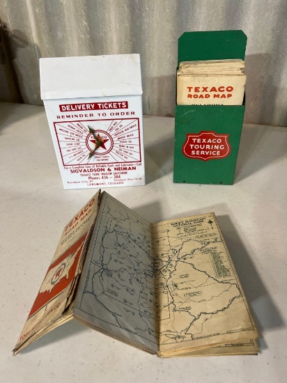 Vintage Texaco maps....