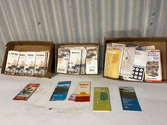 Vintage Texaco maps....