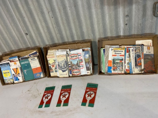 Vintage Texaco maps....