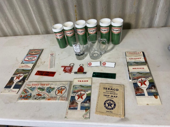 Texaco...Memorabilia... (Complete set of new insulated cups/tumblers)...