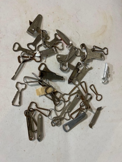 Vintage bottle openers.