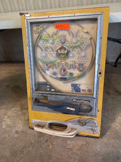 Nishijin Vintage pinball machine....