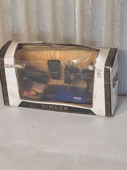 Brand new vintage sewing machine....