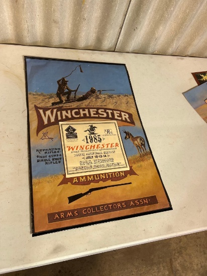 1985 Winchester Arms collection Assn Calender....
