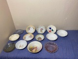 MISC VINTAGE GLASS BOWLS