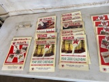 Texaco calenders....