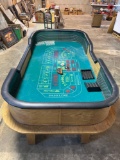Heavy duty dice table was custom built in 2007. Regulation Table Good condition!