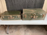 2 vintage chest