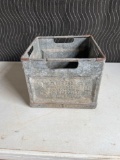 Vintage metal crate....