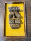 PRIMITIC WALL TIKI MASK ( MP-2 writing on the back ) 12 ? X 20 ?