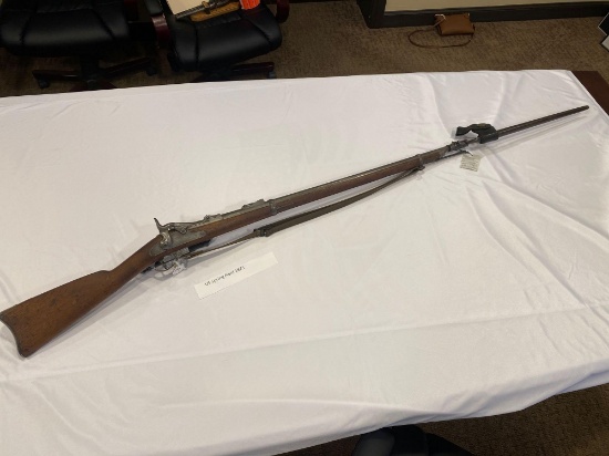 US Spring Field 1873 Trapdoor with Bayonet...