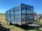 16' x 6 1/2' Trash Trailer... in good shape... sells with a Bill of Sale Only...