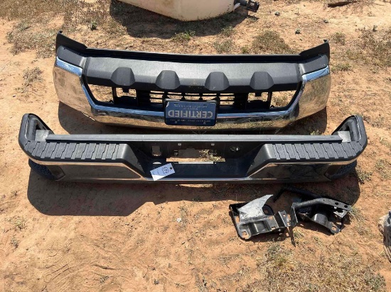front and back bumper 2020 Chevrolet 3500