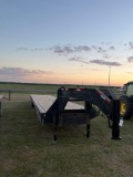 40' Flatbed Trailer... dual tandem... in great shape sells with a Bill of Sale ONLY