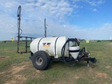 Wylie Spray Rig with a Wylie tank and pump... 30' Spray bar rebuilt pump... operates as it should...