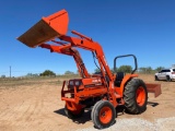 Kubota L 4300 DT with a LA682 Loader... 43 Horse... 2x4... extra tires for tractor