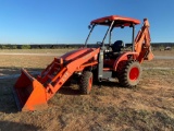 Kubota Backhoe Tractor with L45 Loader... 632 hours... new axle bearings, hydraulic fluid was just