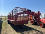 1998 24' x 6' Gooseneck Trailer... VIN...16gs3242xwb052073 Sells with a title...