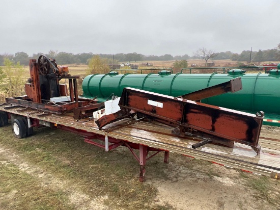 Lastex Pump jack on Skid with Beam
